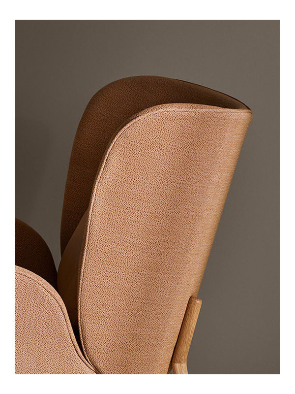 Enclosed Wingback Chair