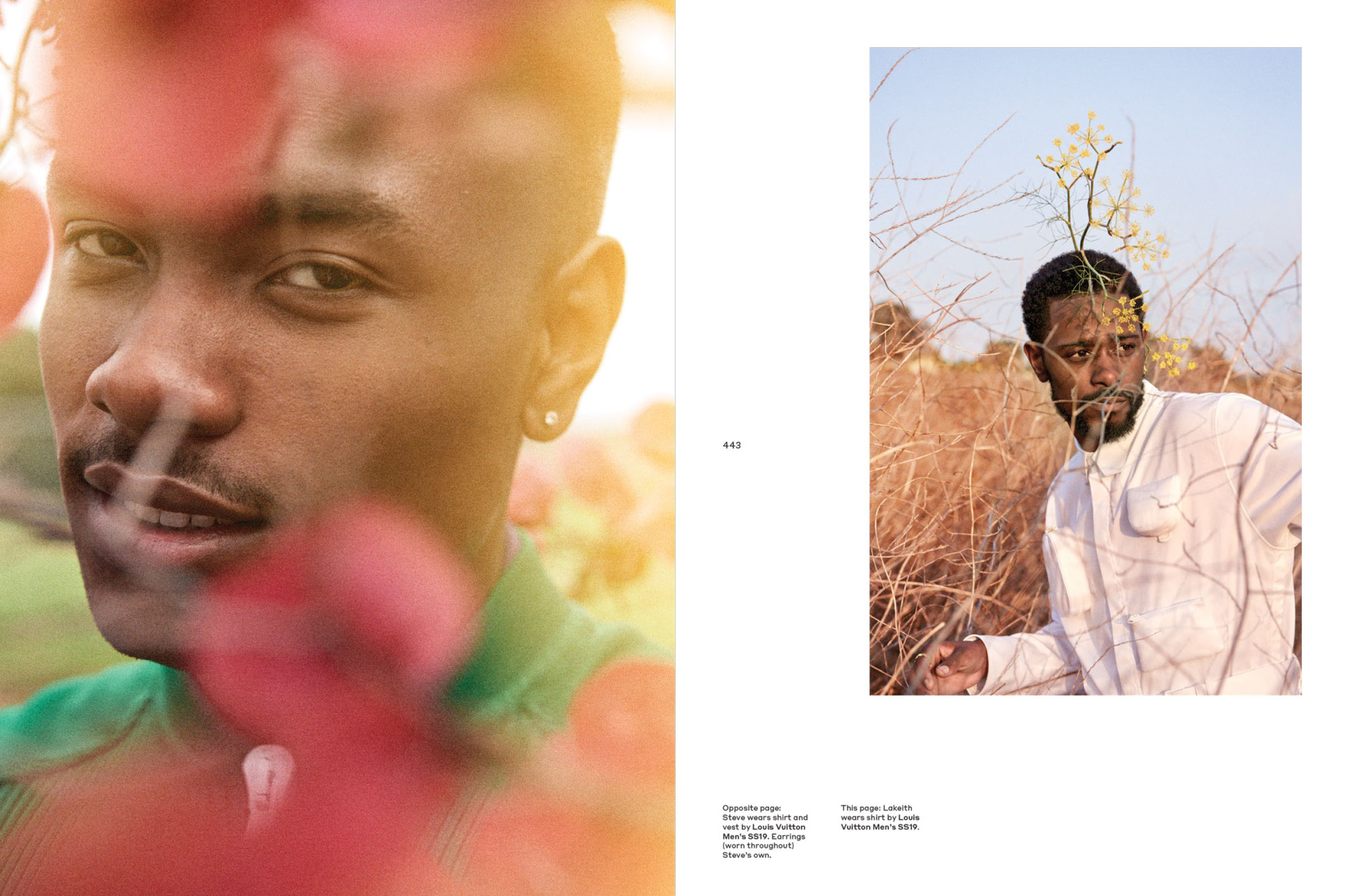 Steve Lacy, Syd, and Lakeith Stanfield by Ryan McGinley and Virgil Abloh